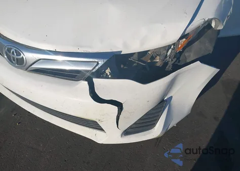 2012 Toyota Camry Le z USA, uszkodzony, nr VIN 4T1BF1FK4CU159909